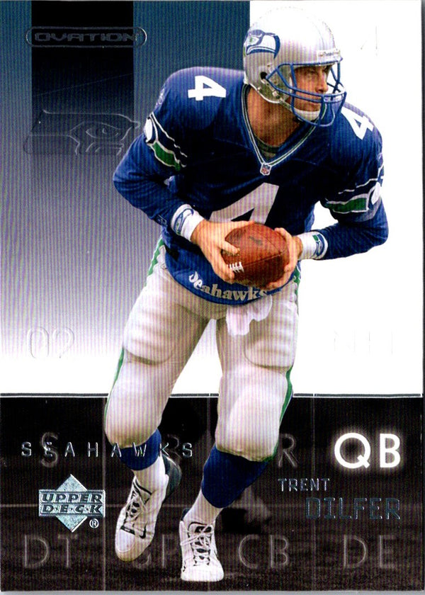 2002 Upper Deck Ovation Trent Dilfer #78