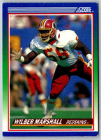 1990 Score Wilber Marshall #71