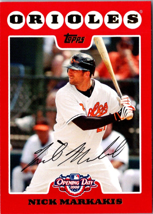 2008 Topps Opening Day Nick Markakis #20