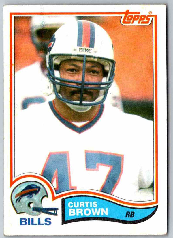 1982 Topps Curtis Brown #23