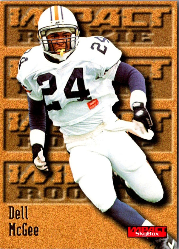1996 SkyBox Impact Dell McGee #179 Rookie