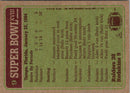 1984 Topps Super Bowl XV