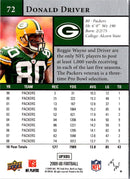 2009 Upper Deck Donald Driver