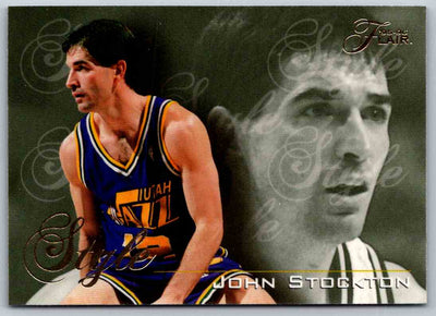 1995 Flair Style John Stockton #246