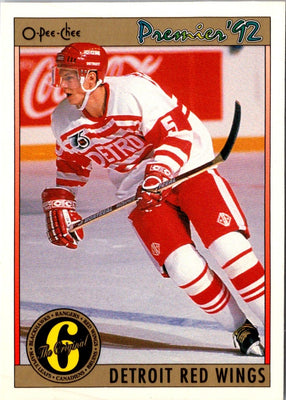1991 O-Pee-Chee Premier Nicklas Lidstrom #163