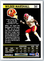 1991 Pinnacle Wilber Marshall #261