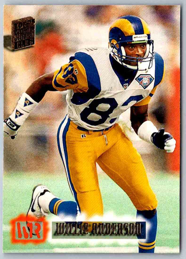 1994 Topps Stadium Club Football Willie Anderson #281