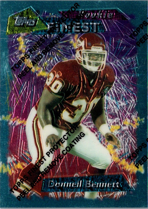 1995 Finest Donnell Bennett #118