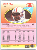 1990 Fleer Drew Hill #130