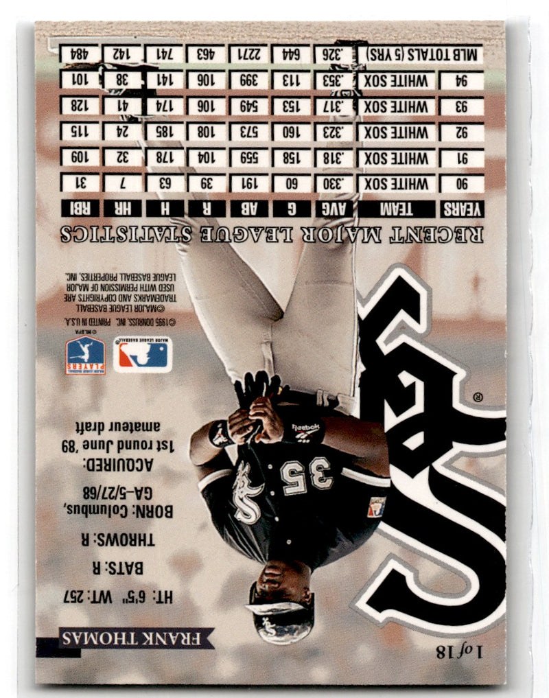 1995 National Packtime Frank Thomas