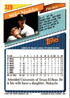 1993 Topps Gold Mike Maddux #329