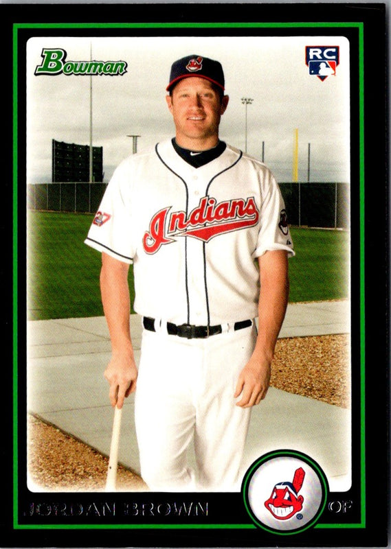 2010 Bowman Draft Picks & Prospects Jordan Brown #BDP72 Rookie