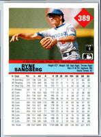 1992 Fleer Ryne Sandberg #389