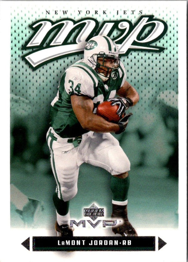 2003 Upper Deck MVP LaMont Jordan #112