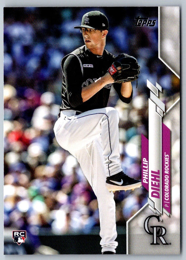 2020 Topps Update Phillip Diehl #U-16 Rookie