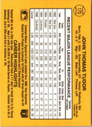 1987 Donruss John Tudor