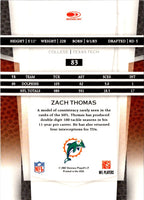 2007 Leaf Certified Materials Zach Thomas #83