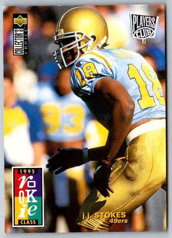 1995 Upper Deck J.J. Stokes #10