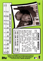 2012 Topps Archives Jemile Weeks #54 Rookie