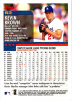 2000 Topps Kevin Brown #63