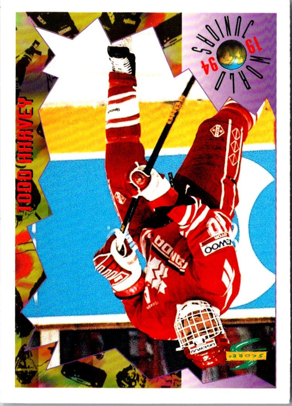 1994 Score Todd Harvey #204