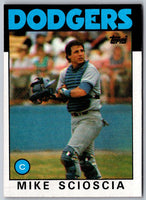 1986 Topps Mike Scioscia #468