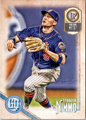 2018 Topps Gypsy Queen Brandon Nimmo #155