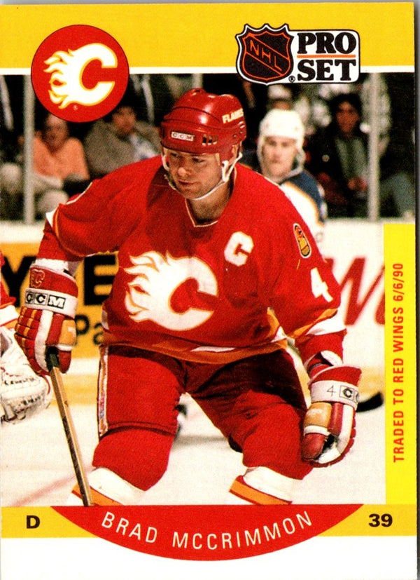 1990 Pro Set Brad McCrimmon #39A