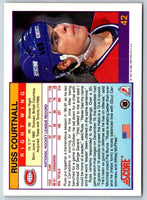 1991 Score Russ Courtnall #42