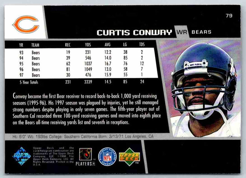 1998 Upper Deck Curtis Conway