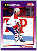1991 Score Russ Courtnall