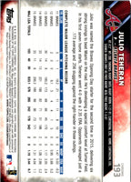 2016 Topps Chrome Julio Teheran #193