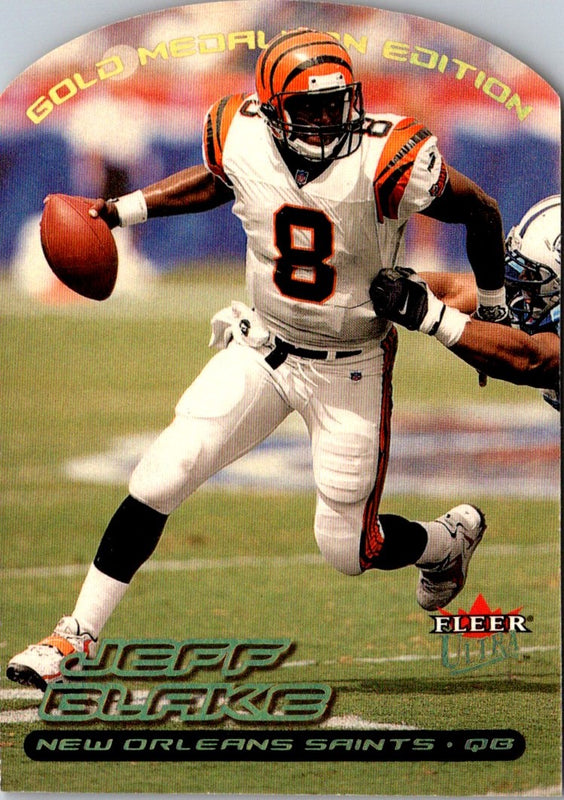 2000 Ultra Gold Medallion Jeff Blake #196G