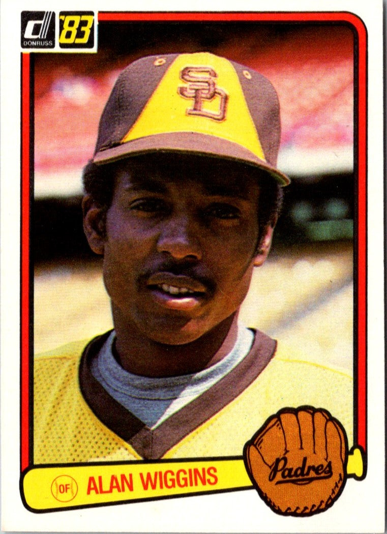 1983 Donruss Alan Wiggins