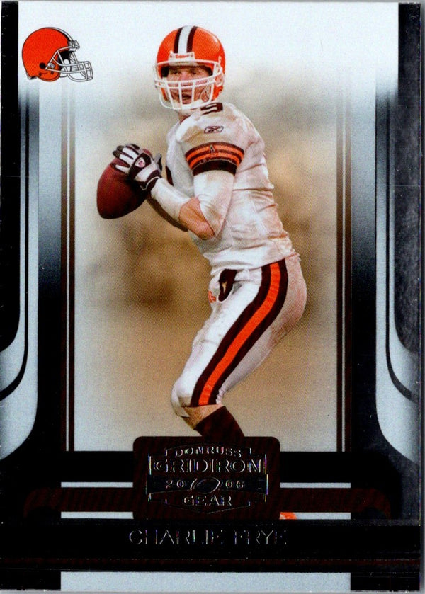 2006 Donruss Gridiron Gear Charlie Frye #25