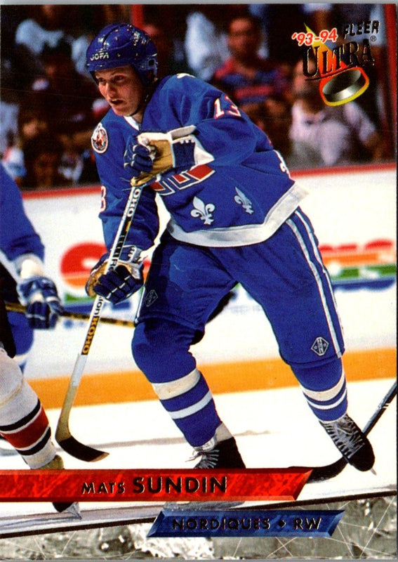 1993 Ultra Mats Sundin #137