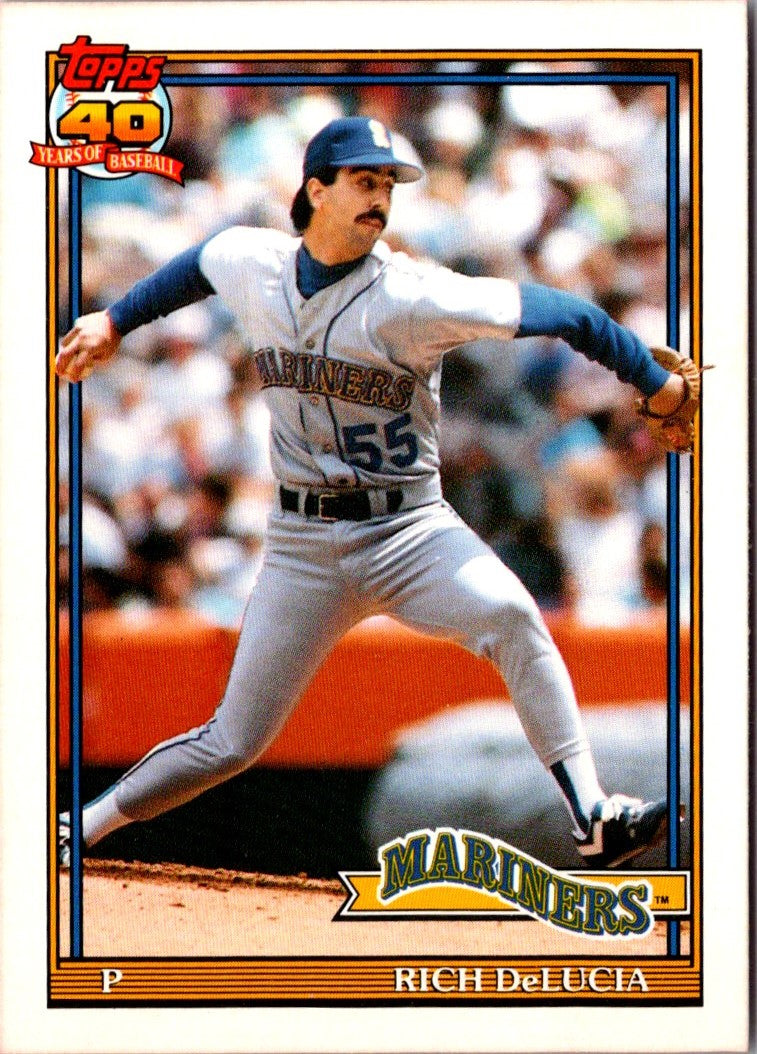 1991 Topps Traded Rich DeLucia