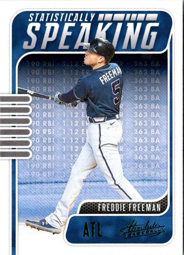 2020 Panini Absolute Freddie Freeman #93