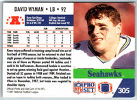 1990 Proset David Wyman #305