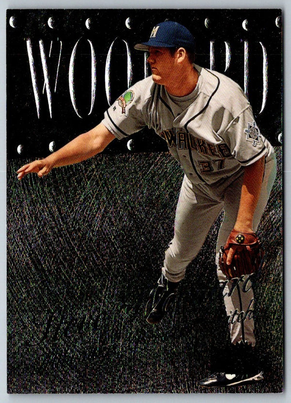 1997 Select Steve Woodard #187 Rookie