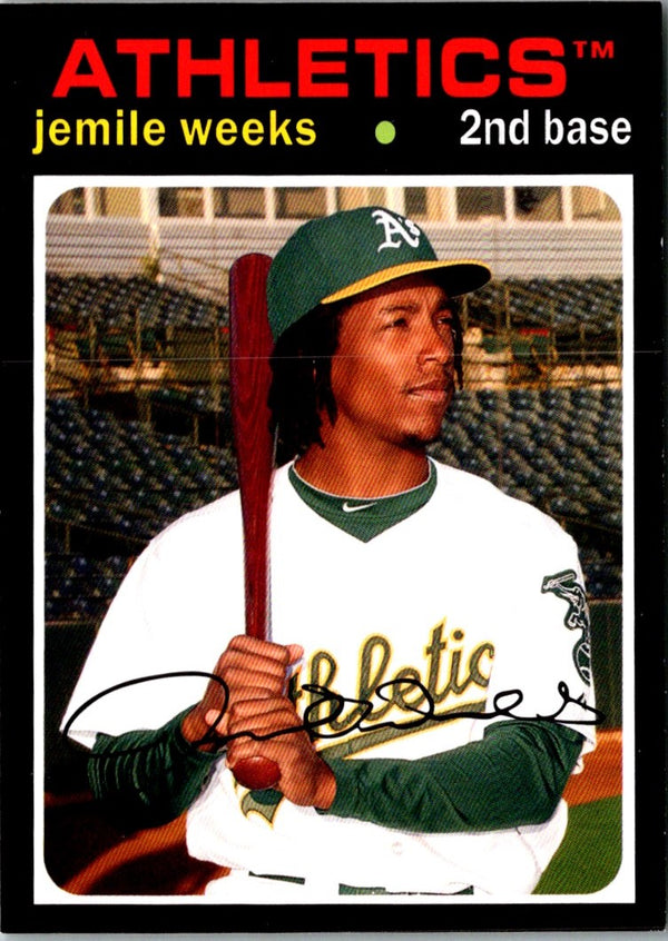 2012 Topps Archives Jemile Weeks #54 Rookie