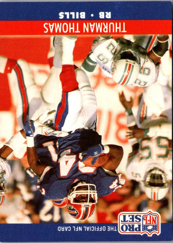 1990 Pro Set Thurman Thomas #444
