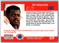1990 Pro Set Ray Donaldson #339
