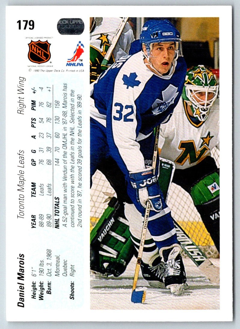 1990 Upper Deck Daniel Marois