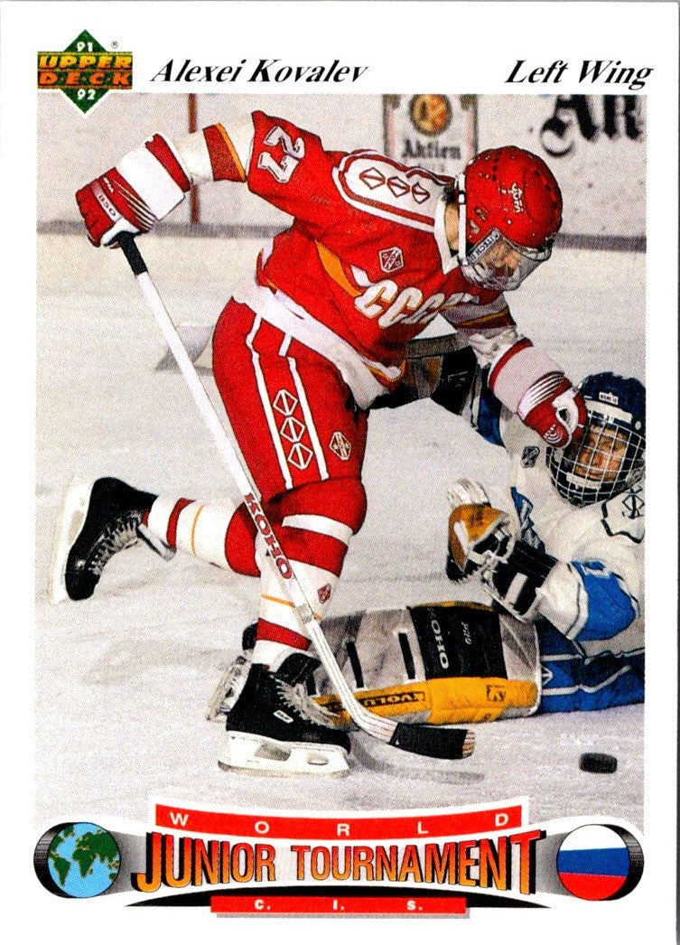 1991 Upper Deck Czech World Juniors Alexei Kovalev