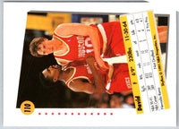 1991 SkyBox David Wood #110 Rookie