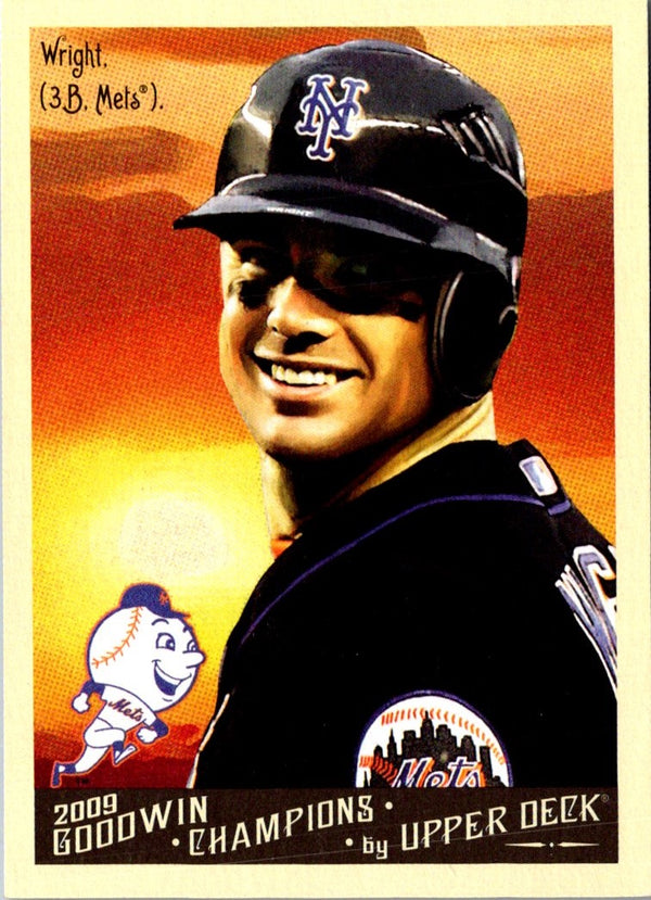 2009 Upper Deck Goodwin Champions David Wright #72