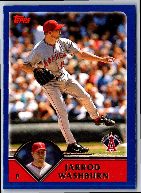 2003 Topps Jarrod Washburn #449