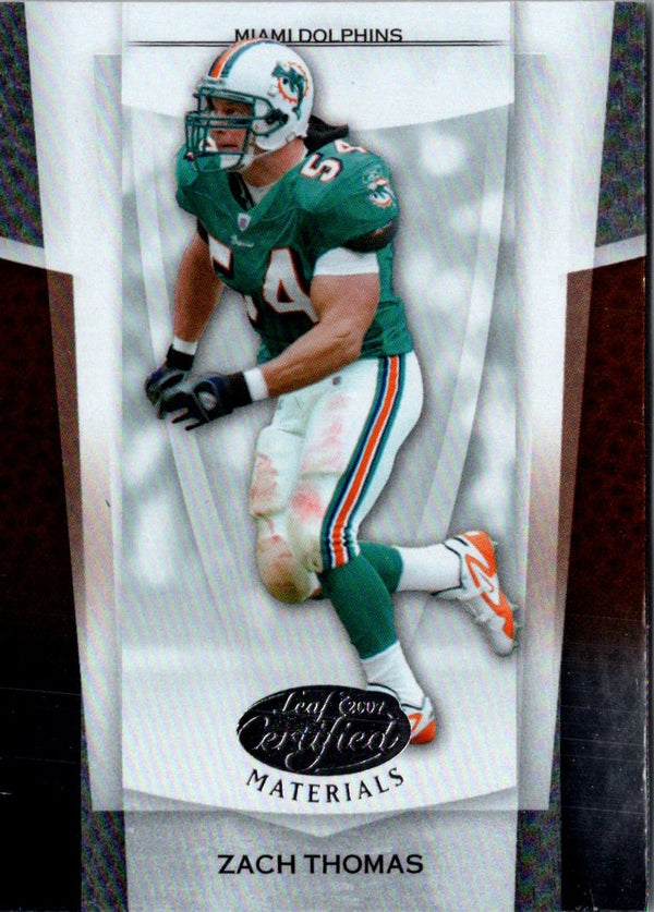 2007 Leaf Certified Materials Zach Thomas #83
