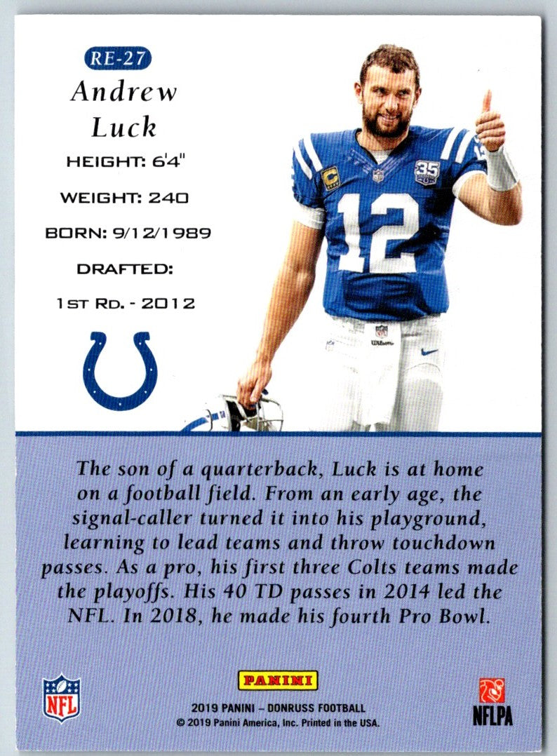 2019 Panini Andrew Luck